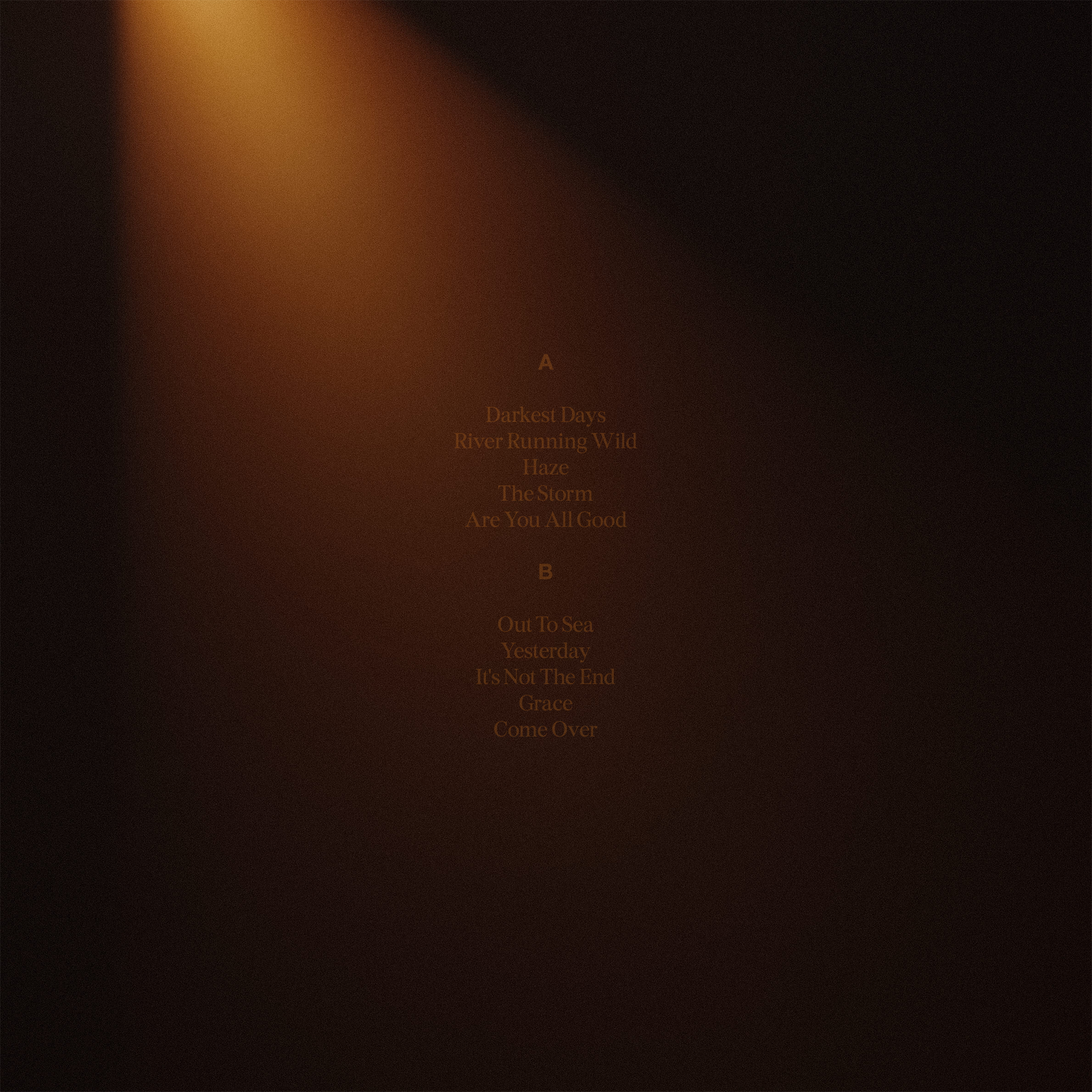 'For Your Darkest Days' Vinyl (Black)